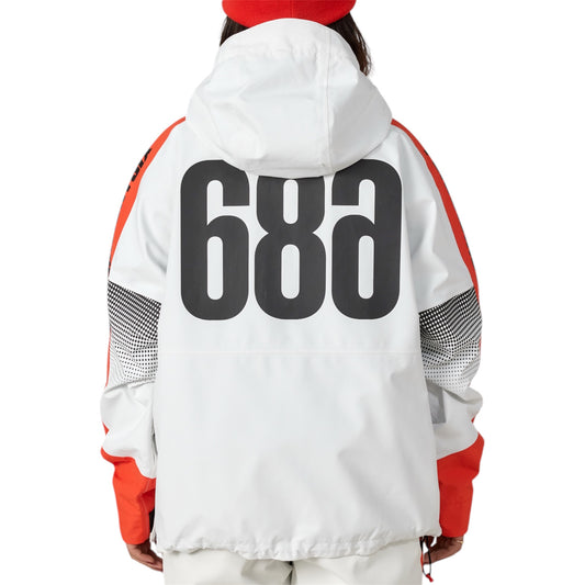 686 WOMENS FOX RACING ANORAK FOX FLARE COLORBLOCK