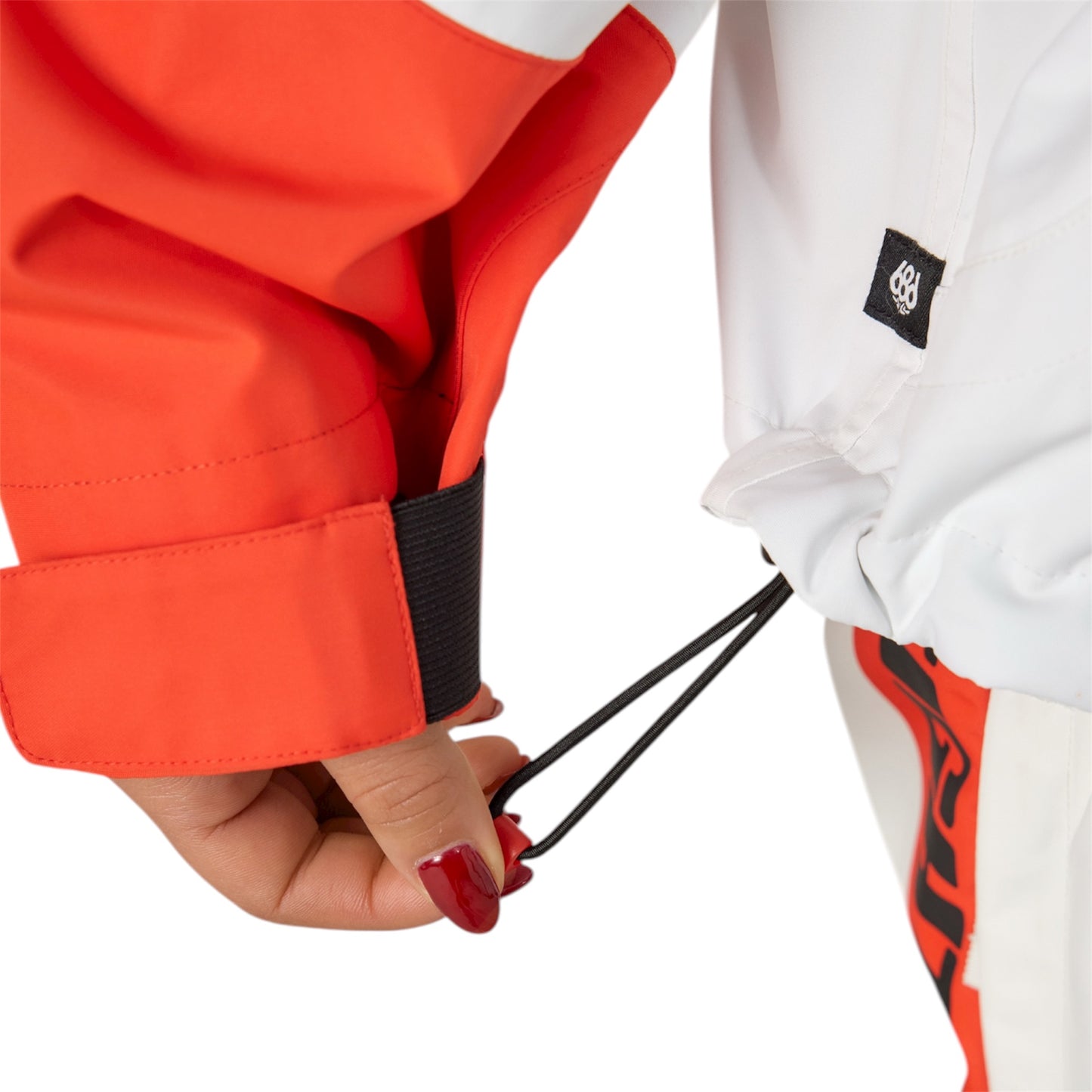 686 WOMENS FOX RACING ANORAK FOX FLARE COLORBLOCK