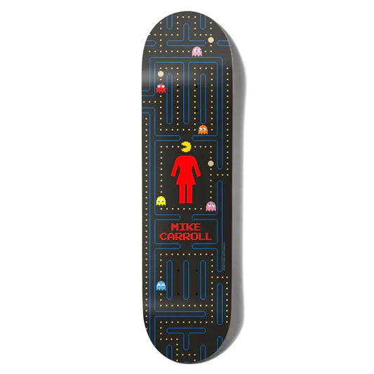 GIRL MIKE CARROLL PAC-MAN DECK 8.0