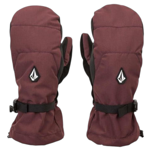 VOLCOM WOMENS V.SNOW OVER MITT OXBLOOD