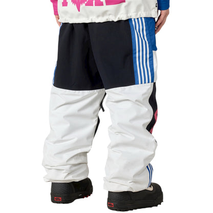 686 MENS FOX RACING SHELL PANT FOX WHITE COLORBLOCK