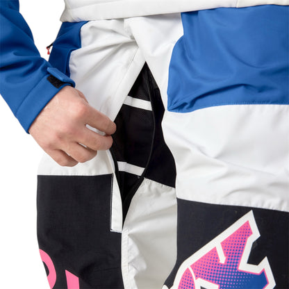 686 MENS FOX RACING SHELL PANT FOX WHITE COLORBLOCK