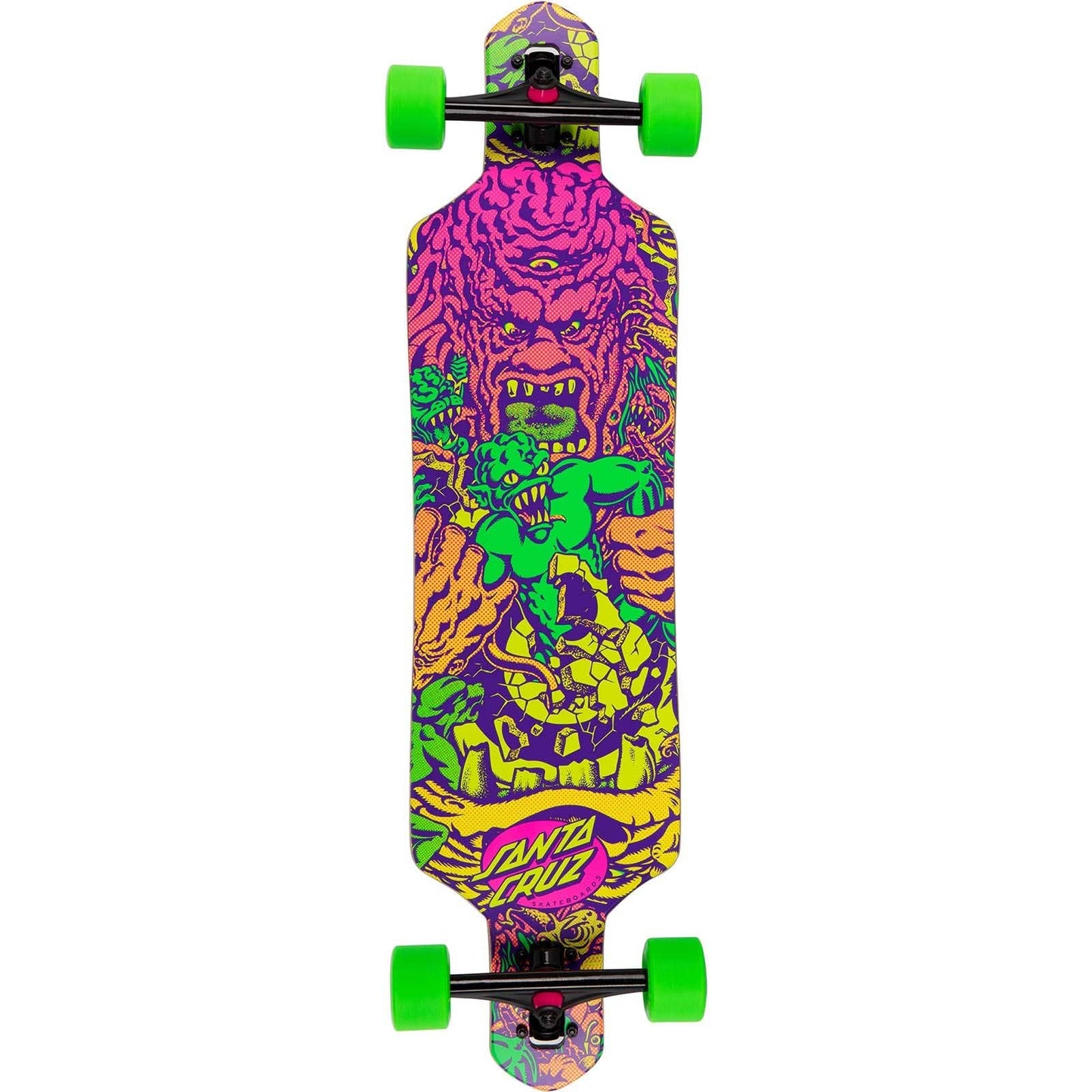 SANTA CRUZ DROP THROUGH LONGBOARD ROSKOPP FIVE 9x36