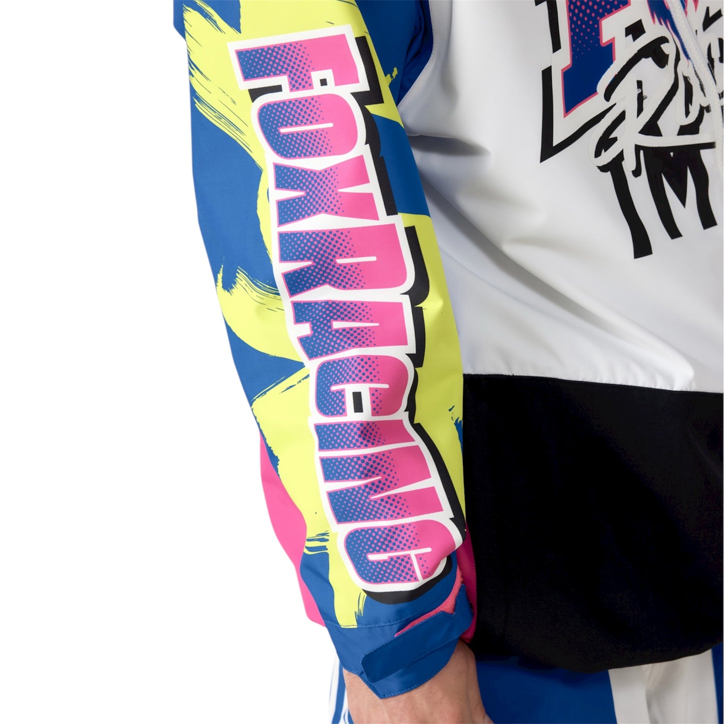 686 FOX RACING SHELL ANORAK FOX WHITE COLORBLOCK