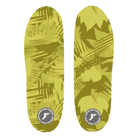 FP KING FOAM FLAT INSOLES LOW MEDIUM GREEN CAMO 3MM