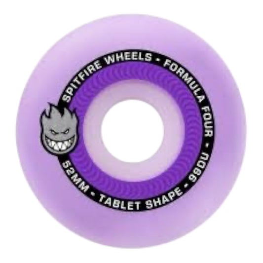 SPITFIRE F4 99D TABLET PURPLE WHEELS