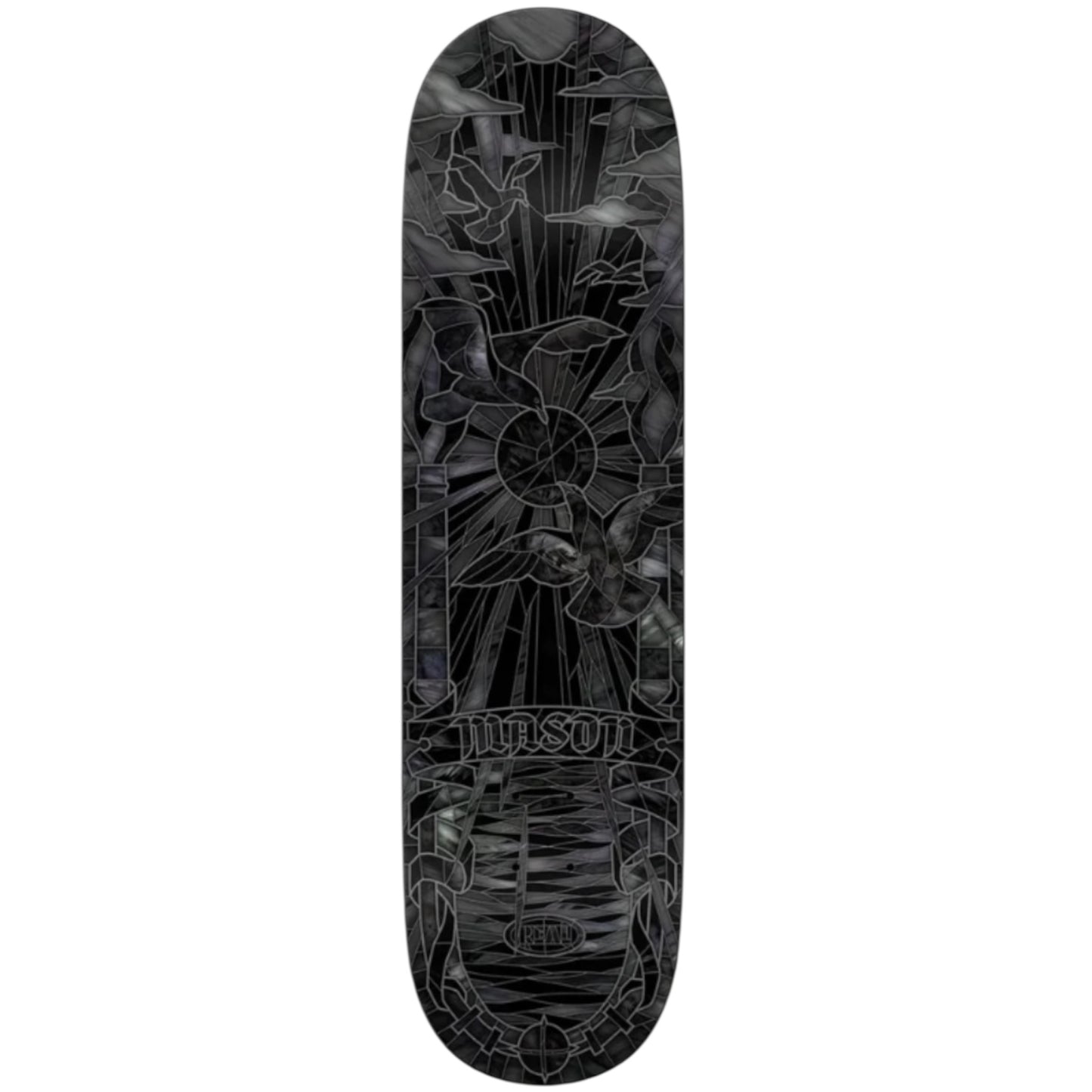 REAL MASON BLACK SUNDAY CATHEDRAL DECK 8.25