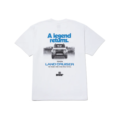 HUF X TOYOTA LEGEND RETURNS TEE WHITE