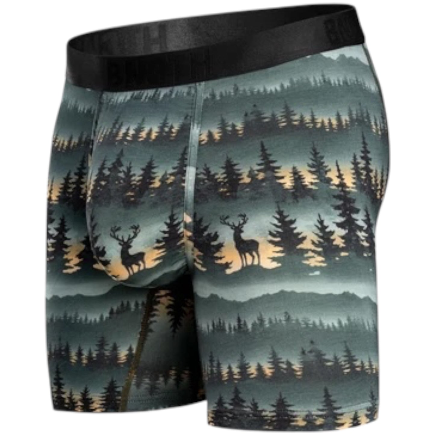 BN3TH CLASSIC ICON BOXER BRIEF PT FOREST STAG DEEPEST SPRUCE