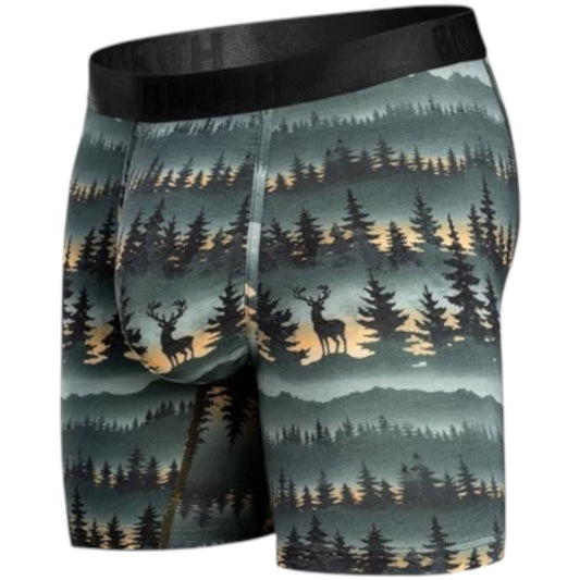 BN3TH CLASSIC ICON BOXER BRIEF PT FOREST STAG DEEPEST SPRUCE