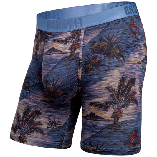 BN3TH CLASSIC ICON BOXER BRIEF FLY PT VINTAGE TROPICS HEATHER FOG