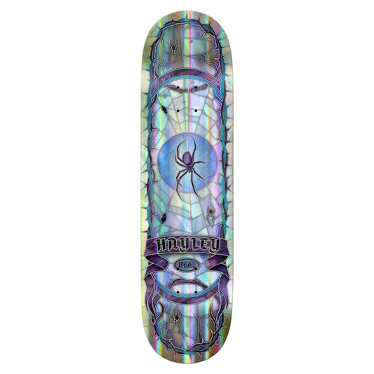REAL HAYLEY RAINBOW HOLO CATHEDRAL DECK TRUE FIT 8.06