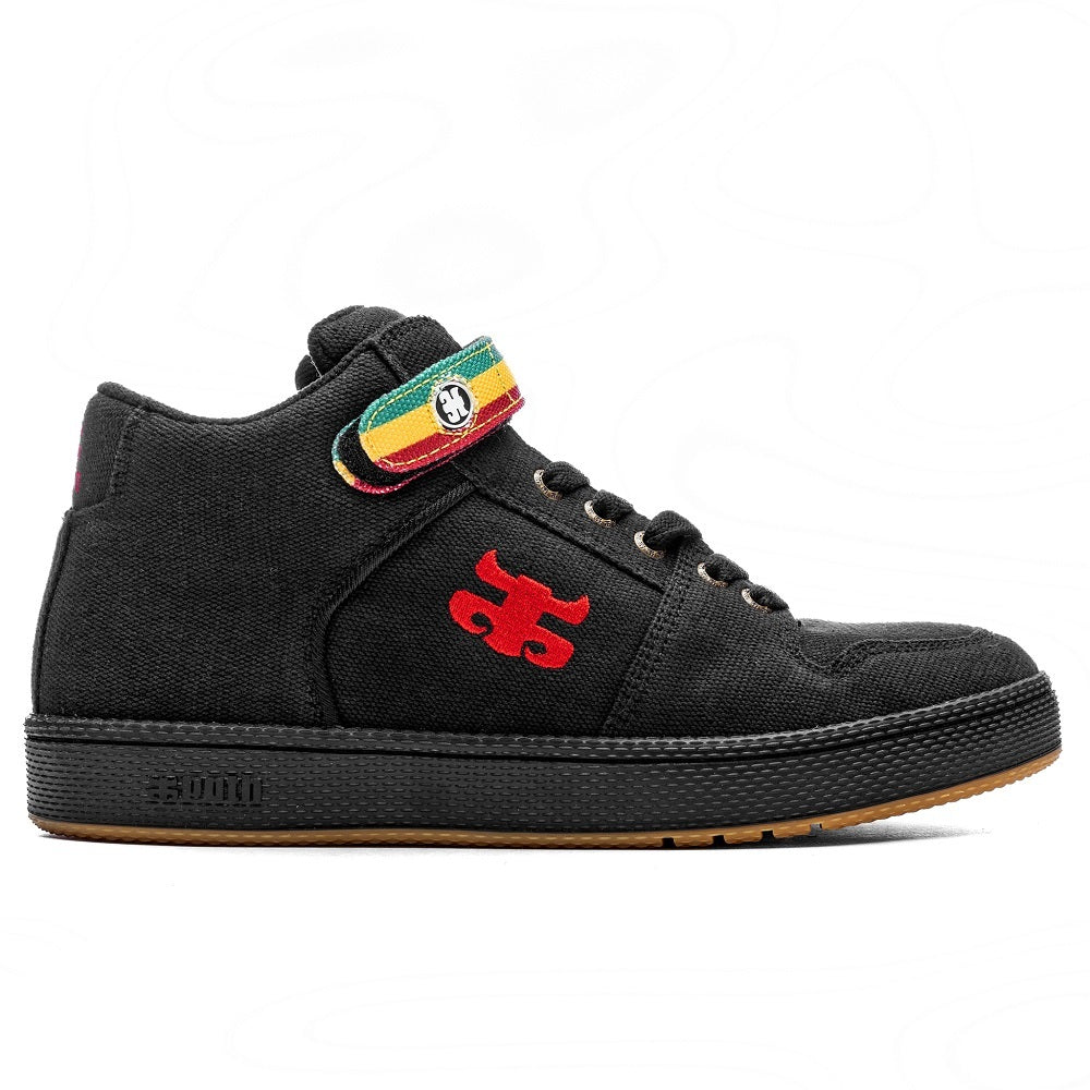 IPATH SHOE GRASSHOPPER BLACK RASTA