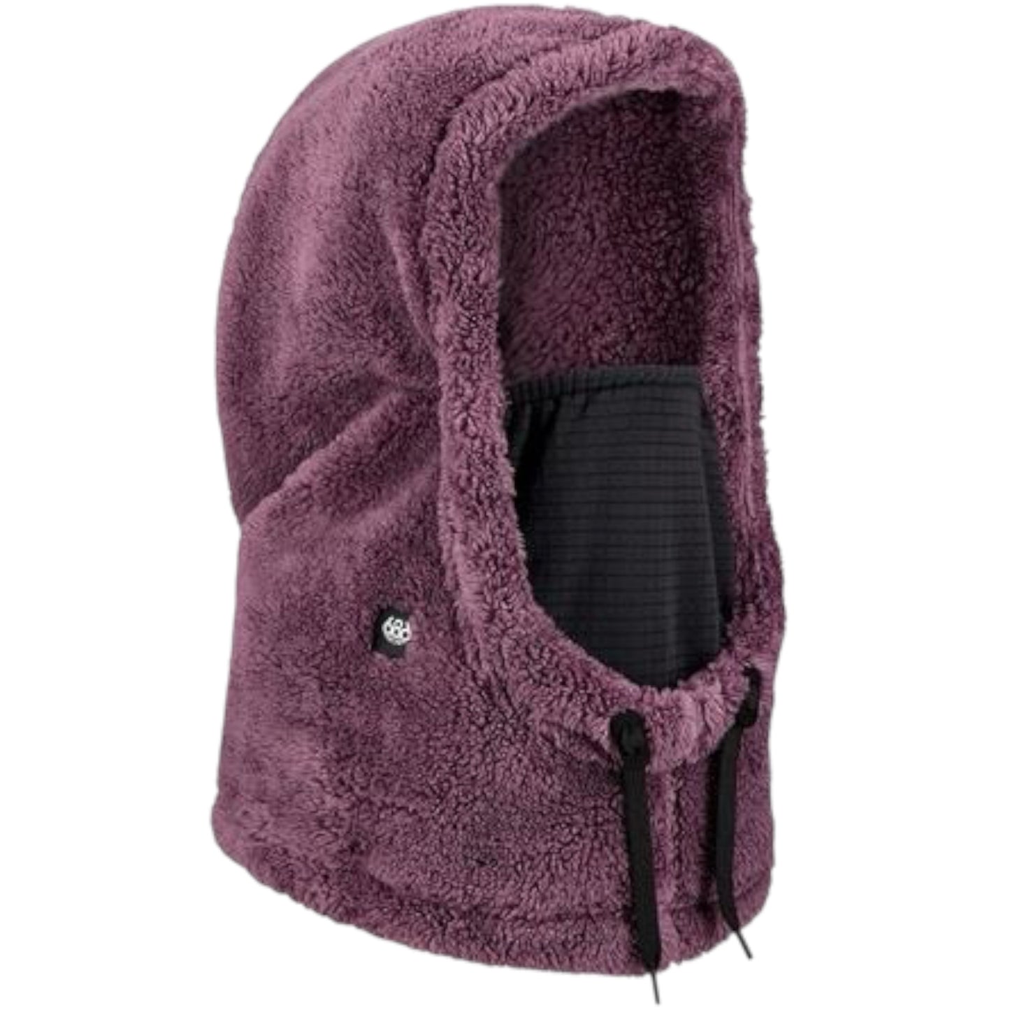 686 TARMAC SHERPA HOOD BLACK PLUM