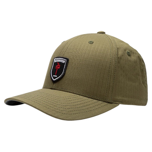 RDS FLEXFIT UNDERSCORE PATCH MILITARY GREEN