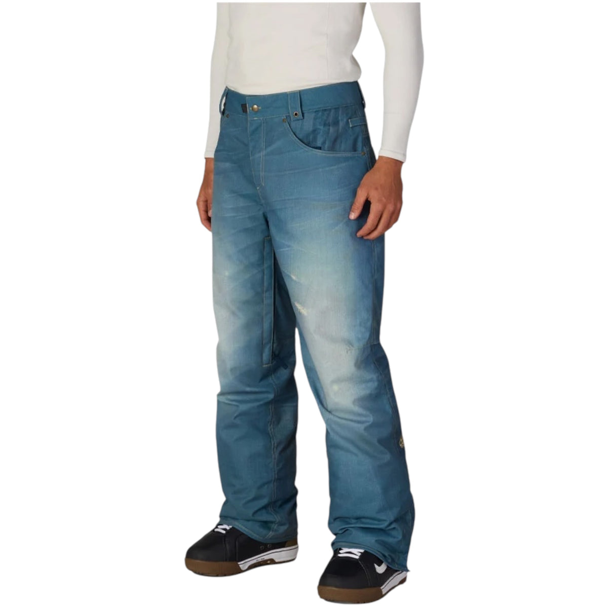 686 MENS DECONSTRUCTED DENIM PANT INDIGO DENIM