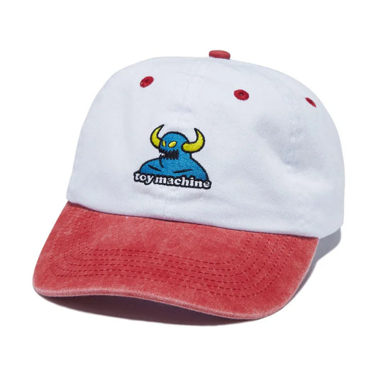 TOY MACHINE MONSTER STRAPBACK HAT WHITE