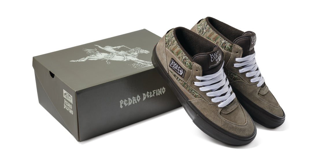 VANS SKATE HALF CAB PEDRO DELFINO CAMO