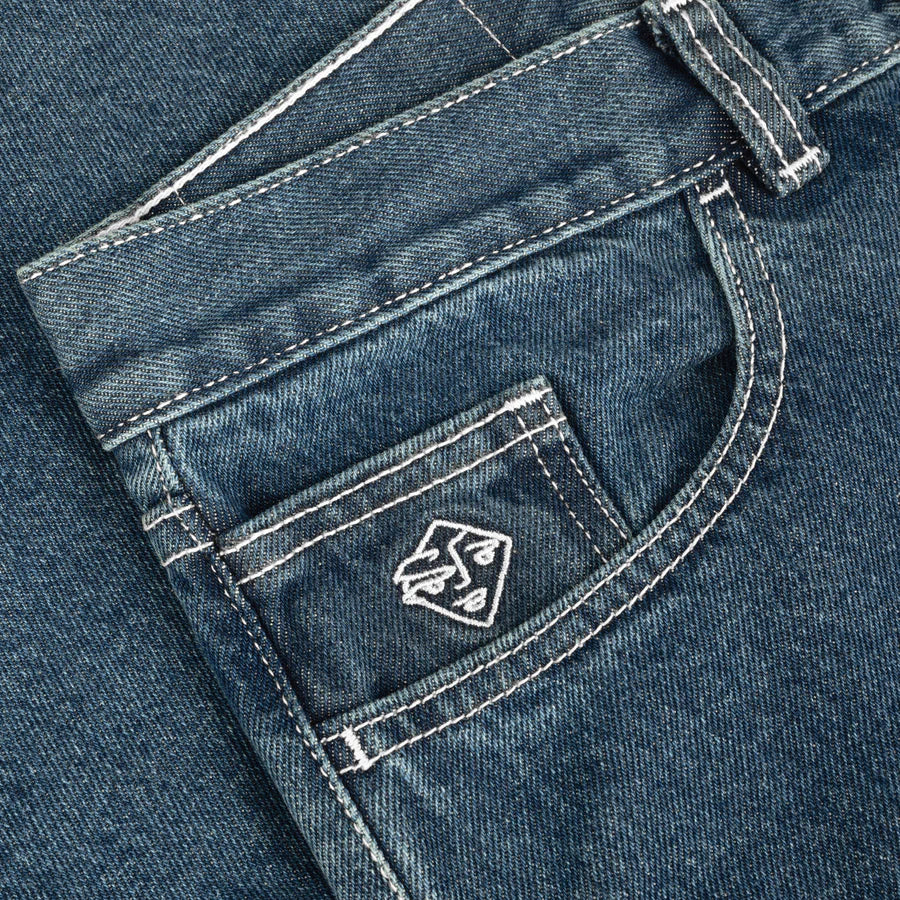 POLAR 89! DENIM PANT BLUE WASH