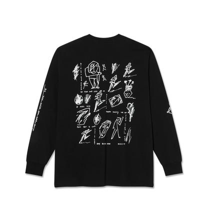 POLAR SAD AT TIMES LONGSLEEVE BLACK