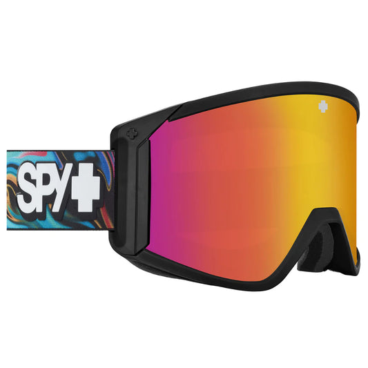 SPY RAIDER PSYCHEDELIC GOGGLES ML ROSE PINK MIRROR