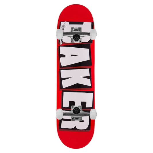 BAKER BRAND LOGO WHITE COMPLETE SKATEBOARD