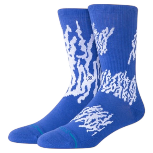 STANCE GLACIER SOCKS COBALT BLUE