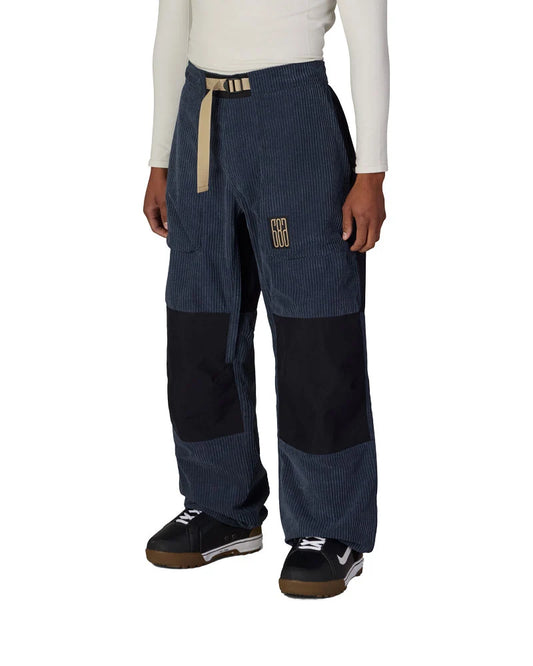 686 MENS 2.5L GHOST PANT NAVY WIDE WALE CORDUROY