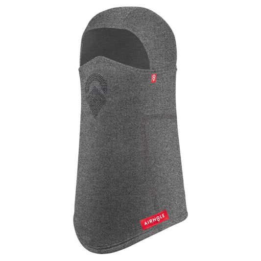 AIRHOLE BALACLAVA HINGE POLAR FLEECE LASER HEATHER GREY