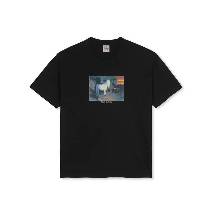 POLAR HORSE DREAM TEE BLACK