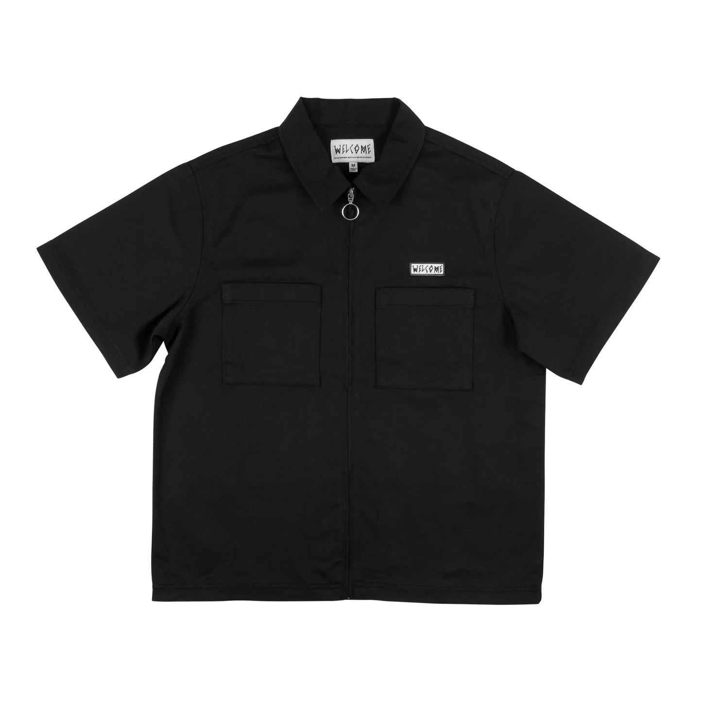 WELCOME BAPHOLIT WORK SHIRT BLACK