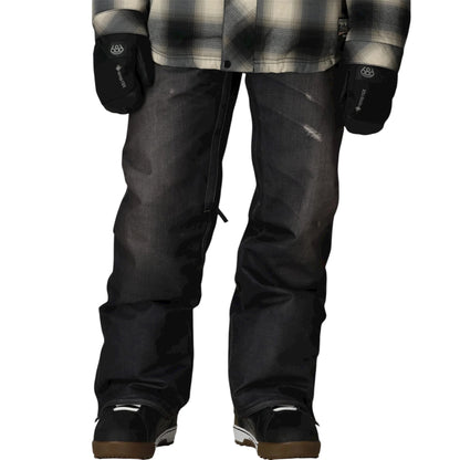 686 MENS DECONSTRUCTD DENIM PANT BLACK DENIM 2026