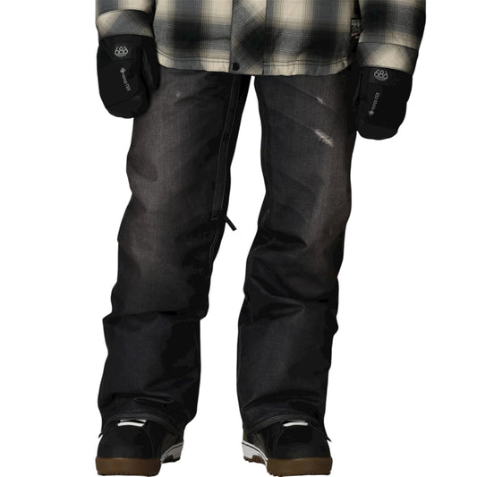 686 MENS DECONSTRUCTD DENIM PANT BLACK DENIM 2026