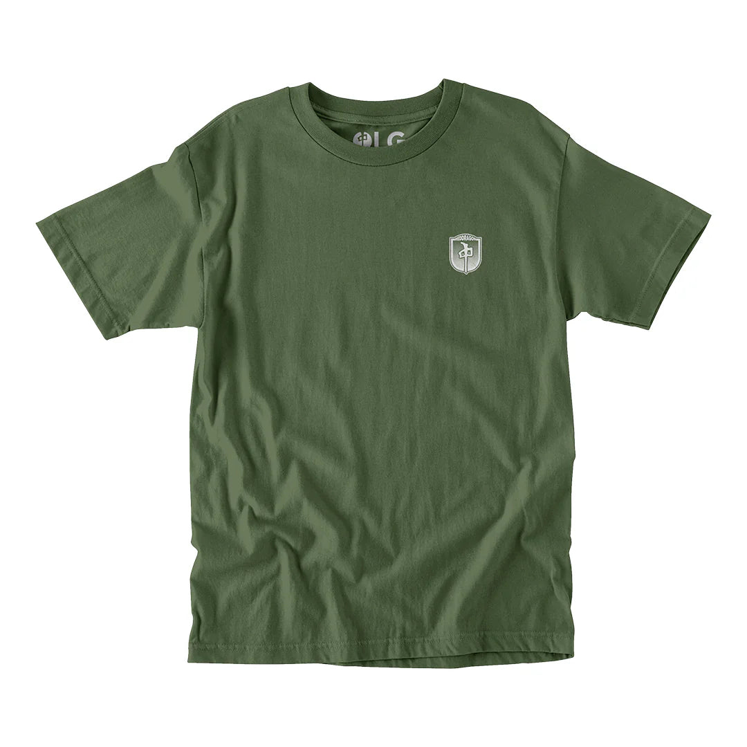 RDS ROUNDED TEE ARMY GREEN