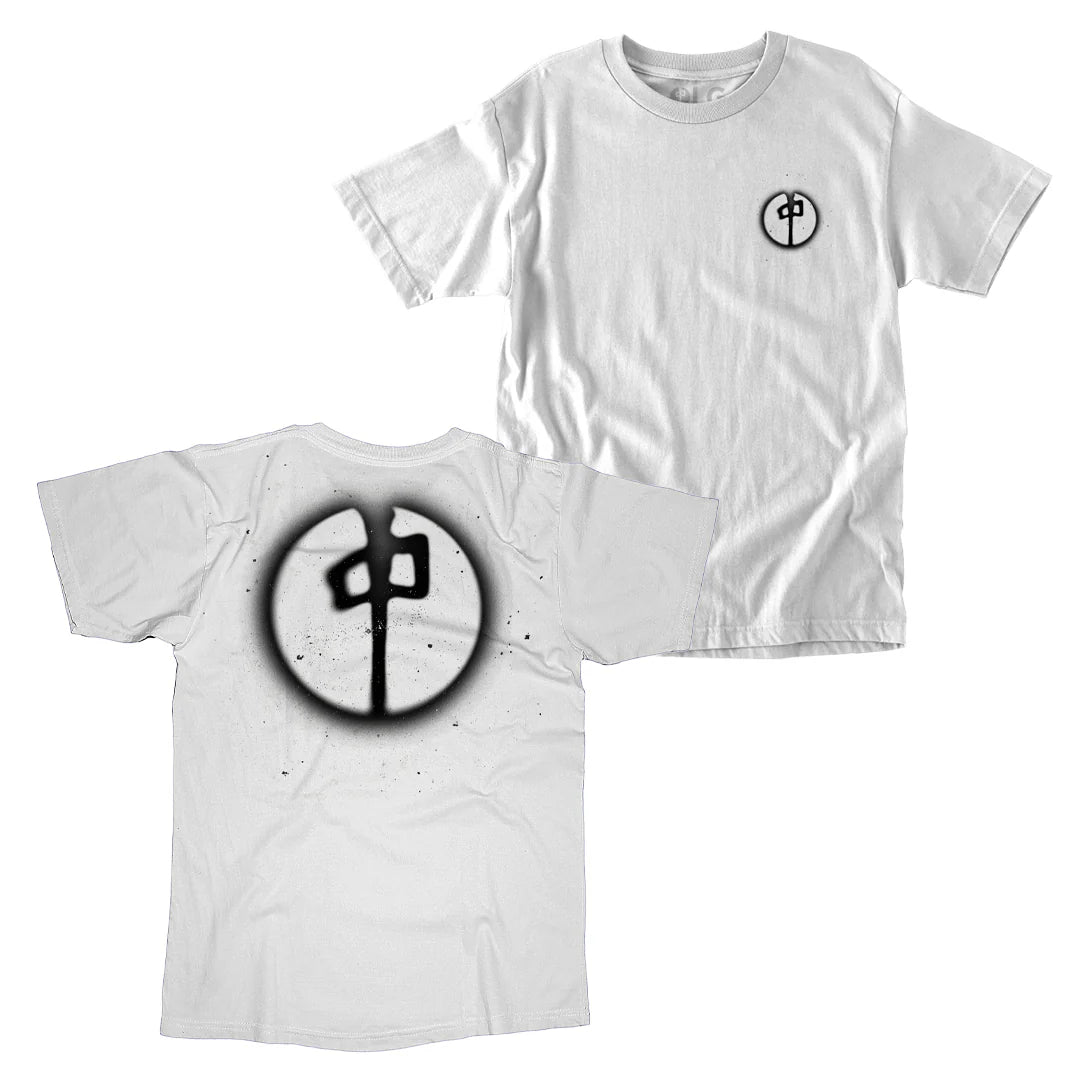 RDS SPRAY POINT TEE WHITE