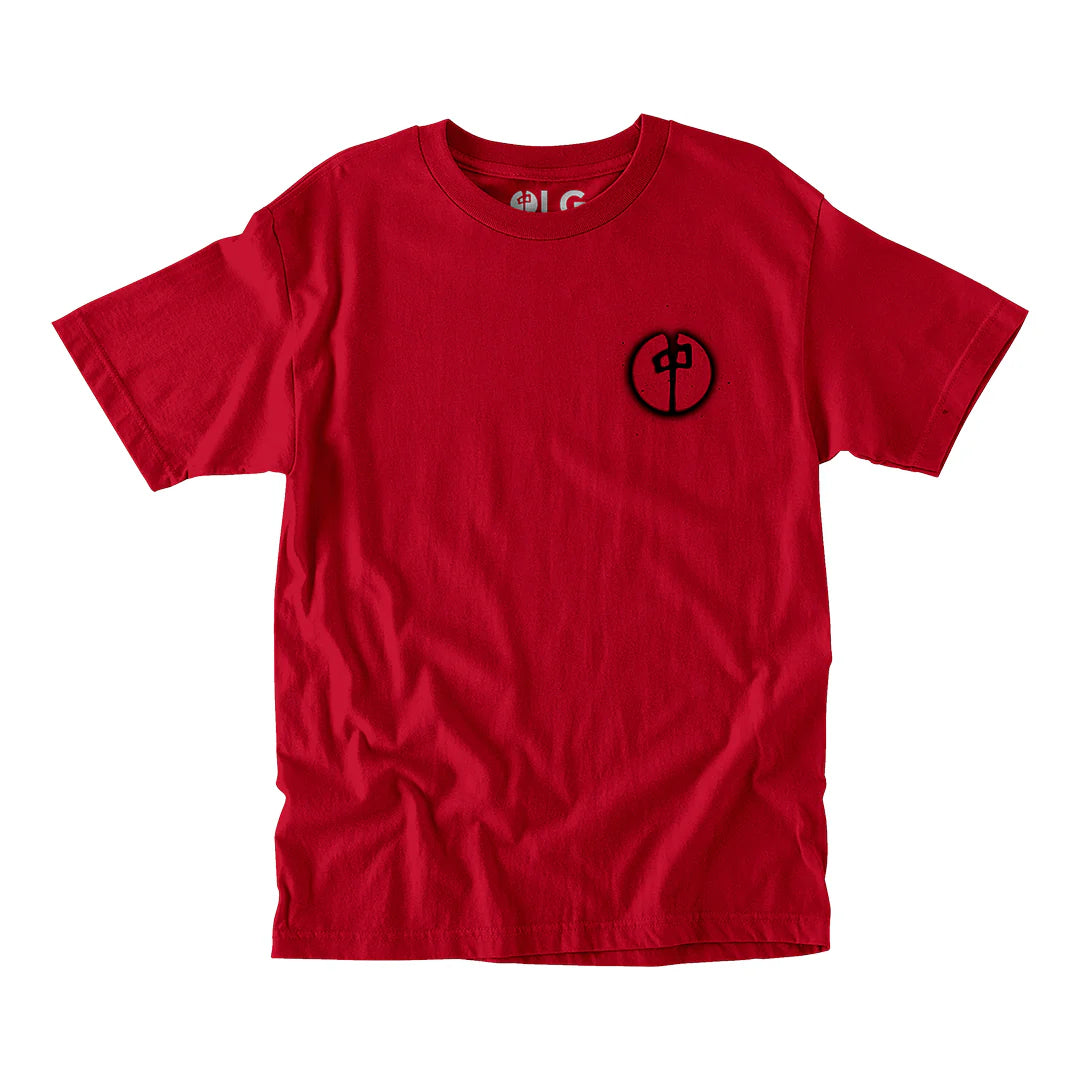 RDS TRIBLEND TEE SPRAY POINT RED