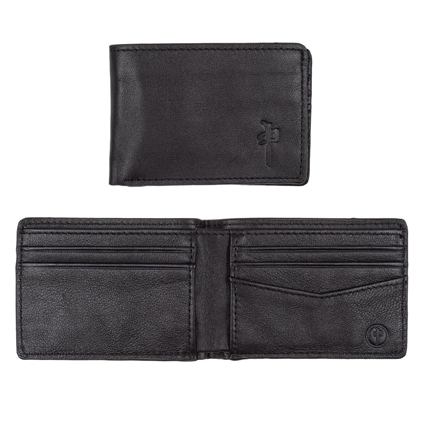 RDS WALLET GENUINE LEATHER BLACK