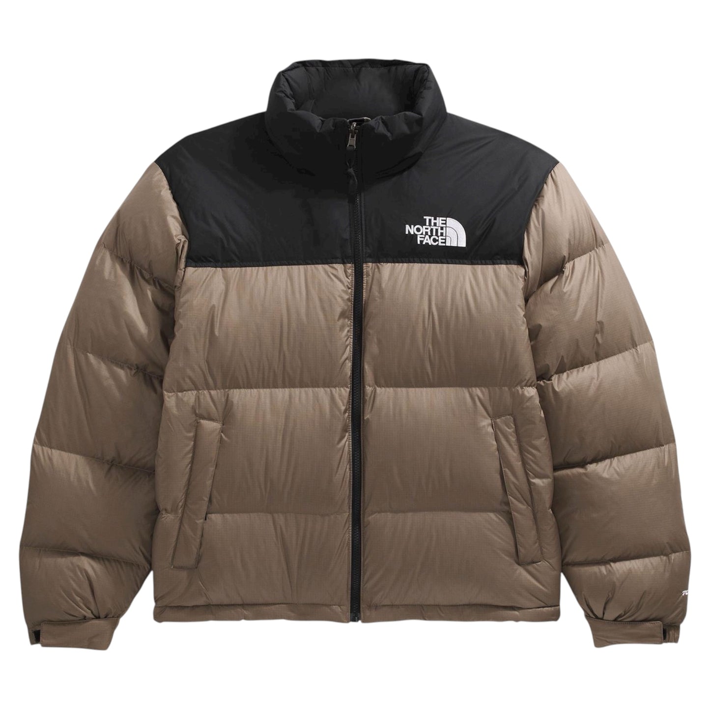 THE NORTH FACE RETRO NUPTSE JACKET MOCHA BROWN BLACK