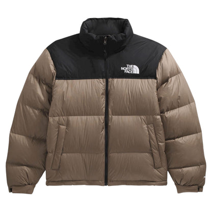 THE NORTH FACE RETRO NUPTSE JACKET MOCHA BROWN BLACK
