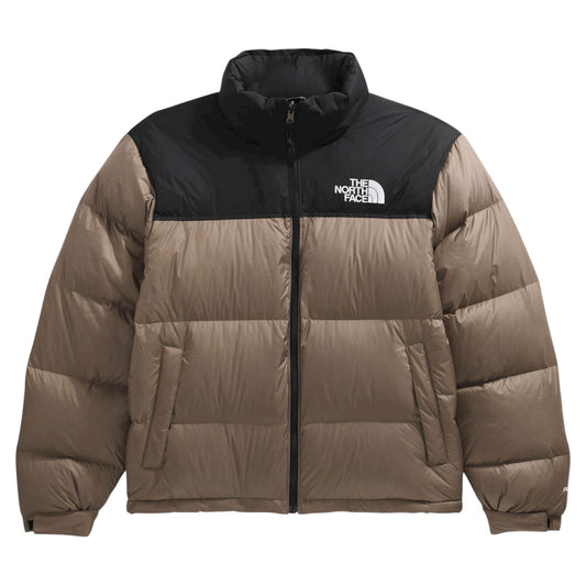 THE NORTH FACE RETRO NUPTSE JACKET MOCHA BROWN BLACK