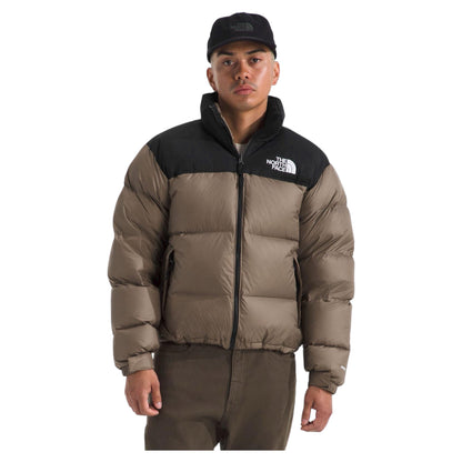 THE NORTH FACE RETRO NUPTSE JACKET MOCHA BROWN BLACK