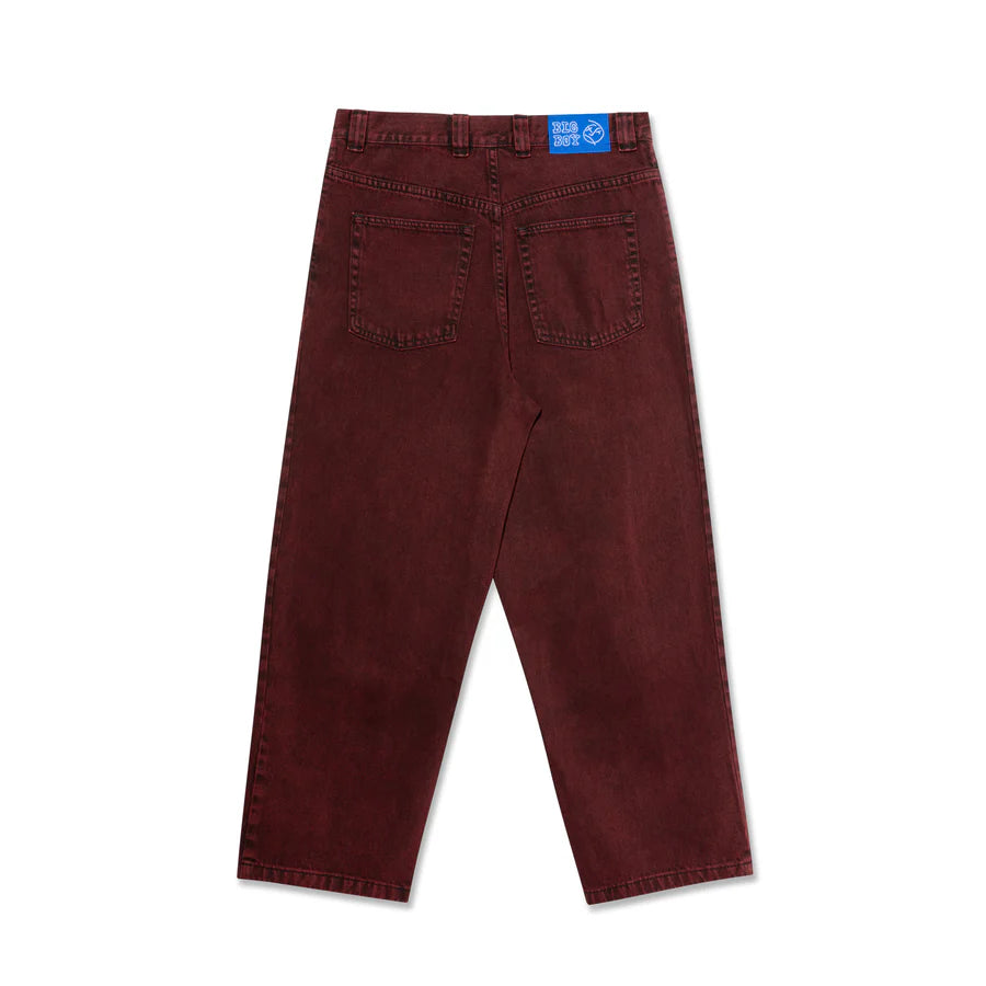 POLAR BIG BOY PANTS RED BLACK