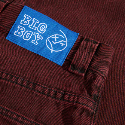 POLAR BIG BOY PANTS RED BLACK