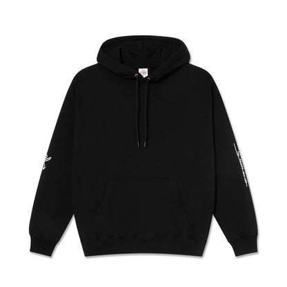 POLAR SAD AT TIMES DAVE HOODIE BLACK