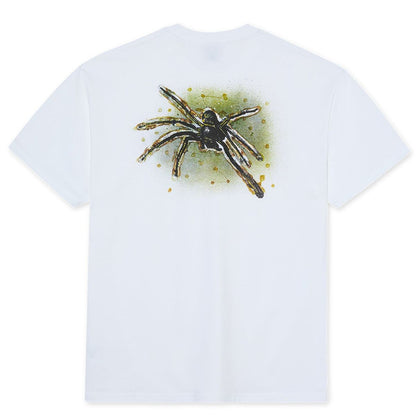 POLAR GREEN SPIDER TEE WHITE