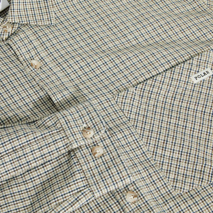 POLAR MITCHELL LONGSLEEVE SHIRT CRÈME CHECK