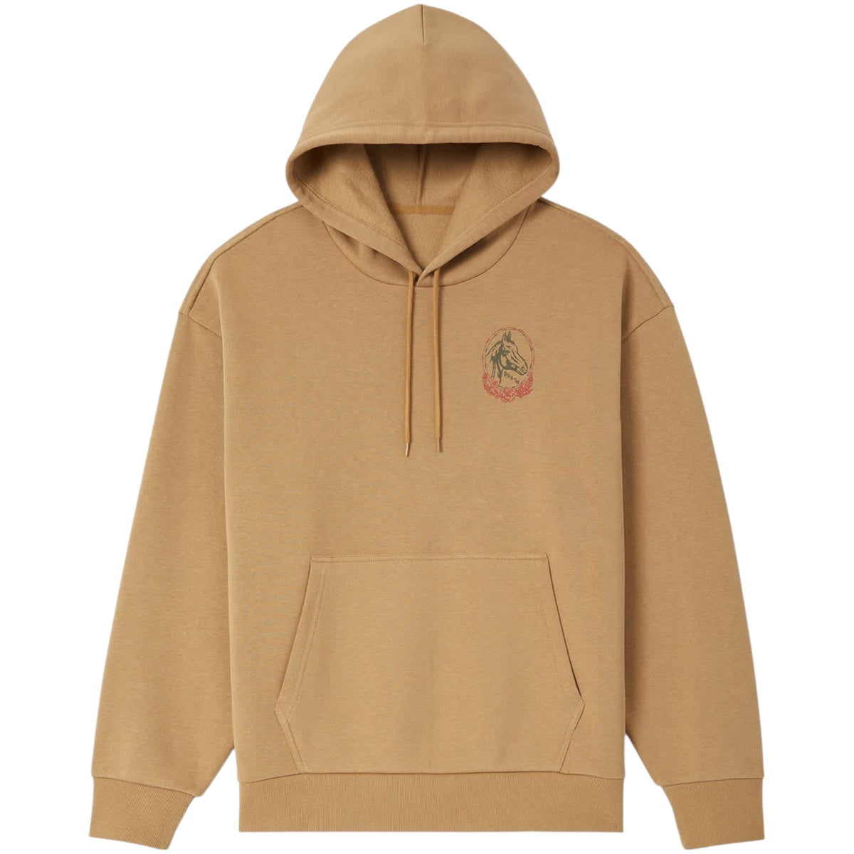 BRIXTON MARLEY HOODIE BRITISH KHAKI