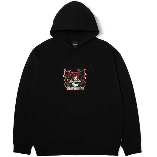 HUF CHAOS PO HOODIE BLACK