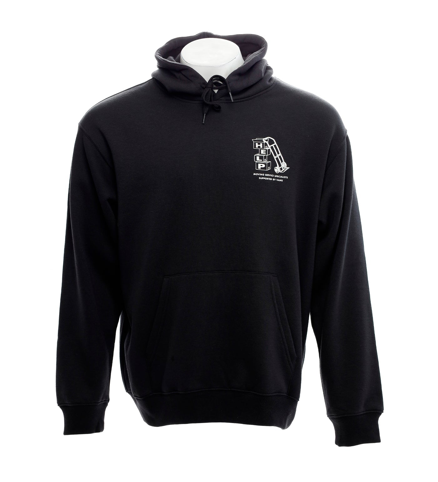 VANS MOVING CO PULLOVER BLACK