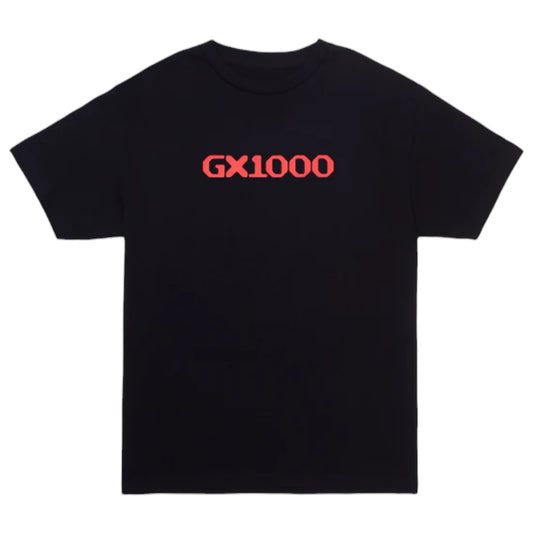 GX1000 OG LOGO TEE BLACK RED